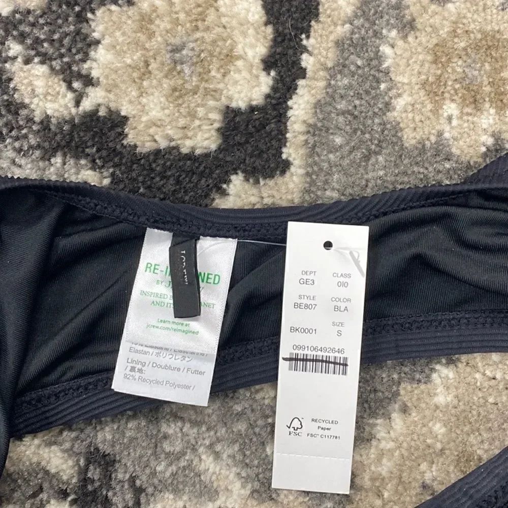 J. Crew Ribbed double-strap bikini top* - Picture 5 of 5